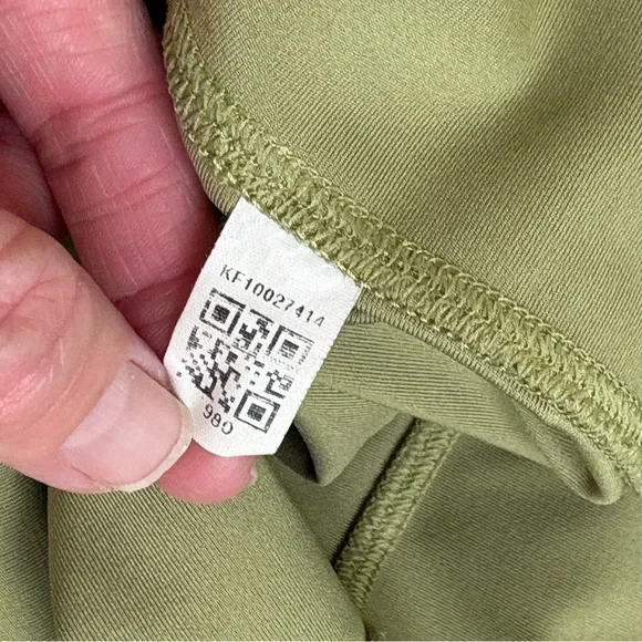 All In Motion Matcha Green Leggings Boot Cut High Rise Activewear Women’s M ** - Picture 9 of 11